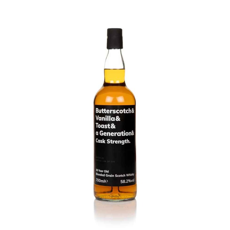 Butterscotch & Vanilla & Toast & A Generation & Cask Strength 30 Year Old Batch 01 Scotch Whisky | 700ML