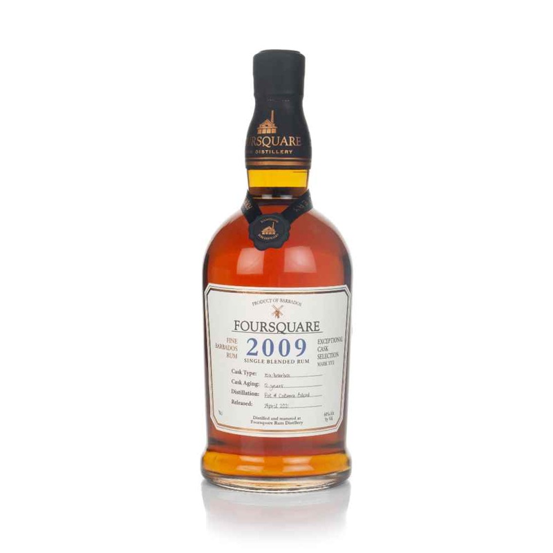 Foursquare 12 Year Old 2009 Exceptional Cask Selection Fine Barbados Rum | 700ML