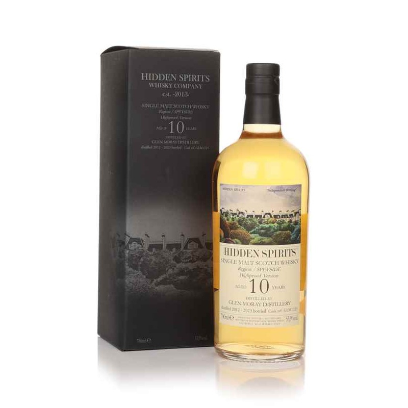 Glen Moray 10 Year Old 2012 (cask GLM1223) - Hidden Spirits Scotch Whisky | 700ML