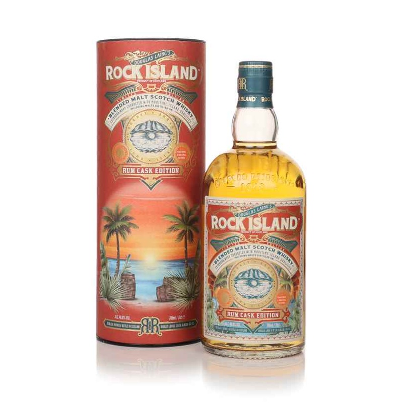 Rock Island Rum Cask Edition Blended Malt Scotch Whisky | 700ML