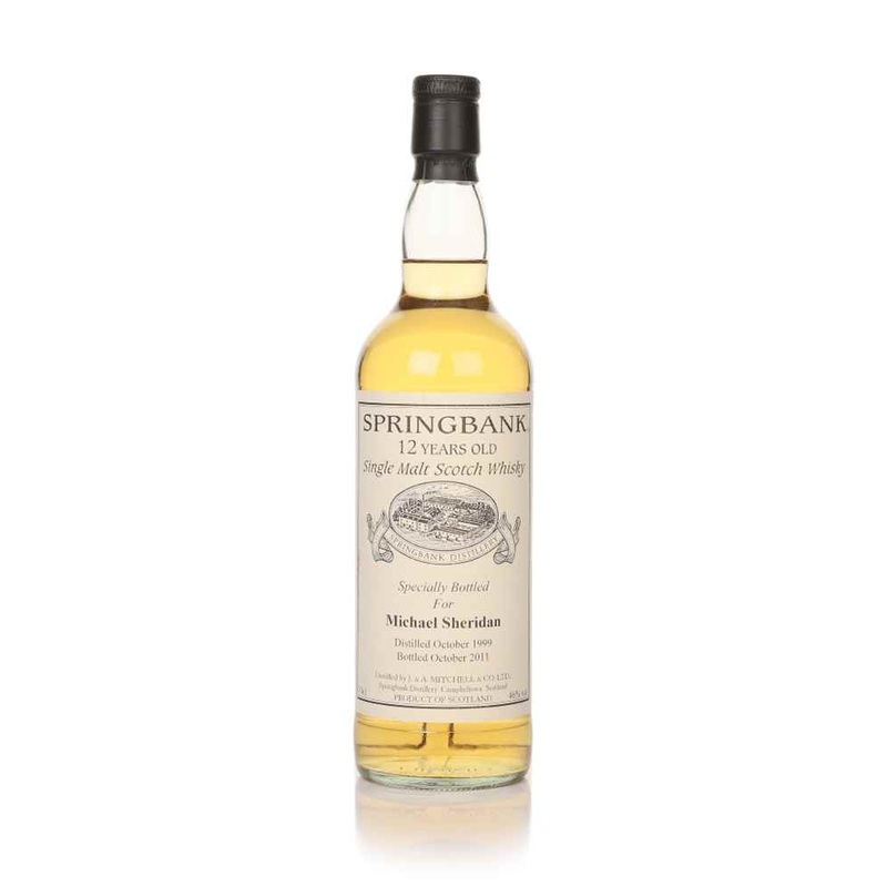 Springbank 12 Year Old 1999 (bottled for Michael Sheridan) Scotch Whisky | 700ML