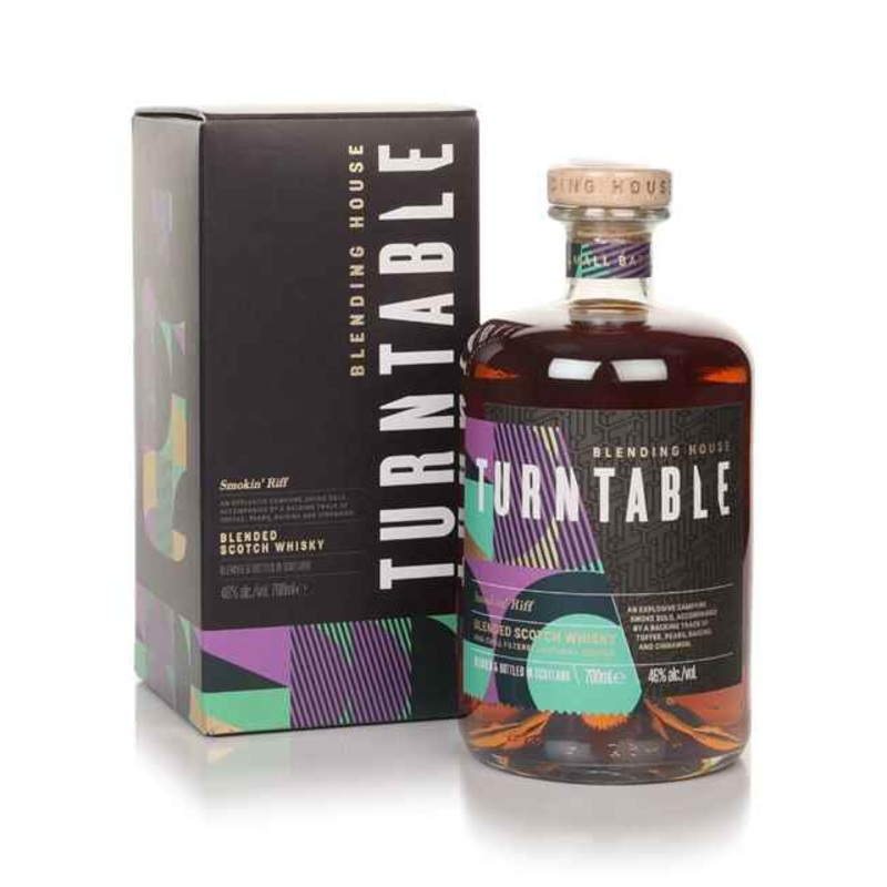 Turntable Smokin' Riff Blended Scotch Whisky | 700ML