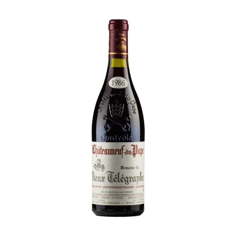 1986 | Domaine du Vieux Tlgraphe | Chateauneuf-du-Pape La Crau