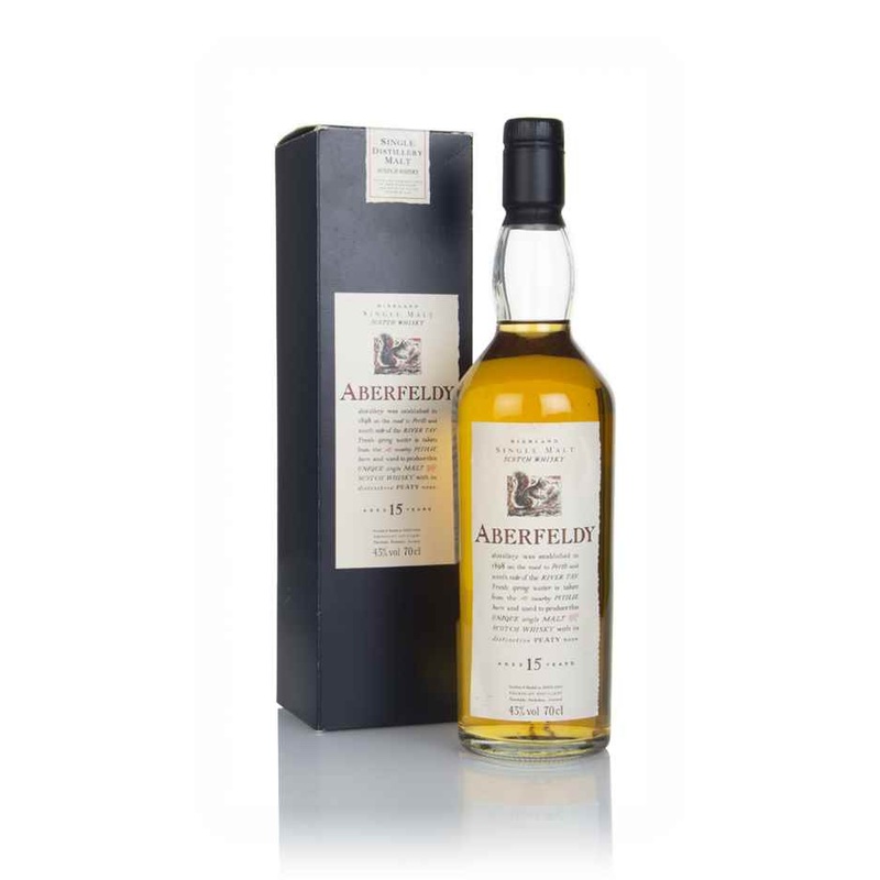 Aberfeldy 15 Year Old - Flora and Fauna - 1990s Single Malt Scotch Whisky | 700ML