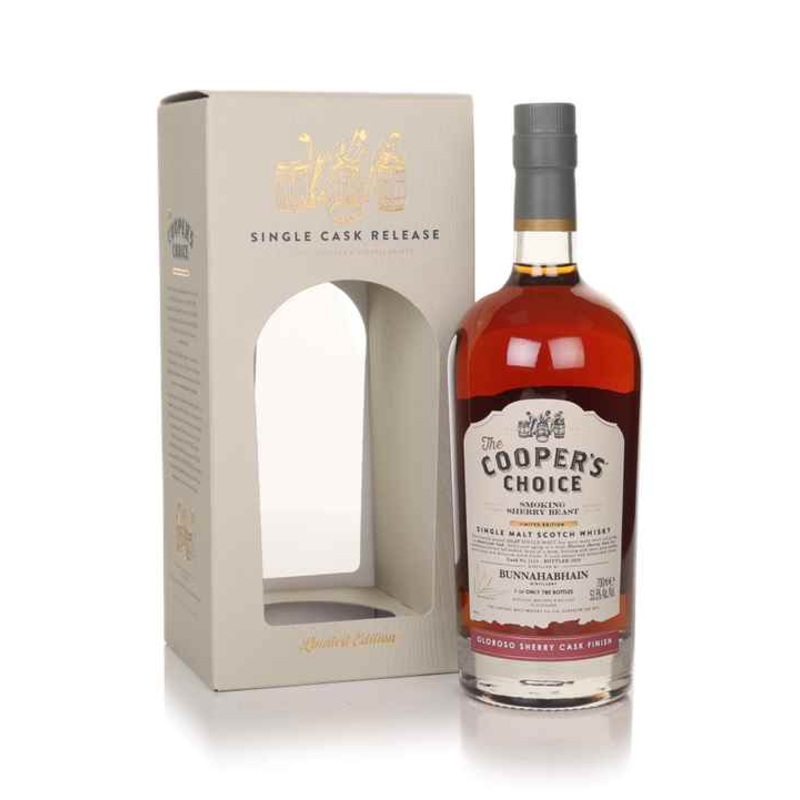 Bunnahabhain Smoking Sherry Beast (cask 1153) (bottled 2023) The Cooper's Choice (The Vintage Malt Whisky Co.) Scotch Whisky | 700ML