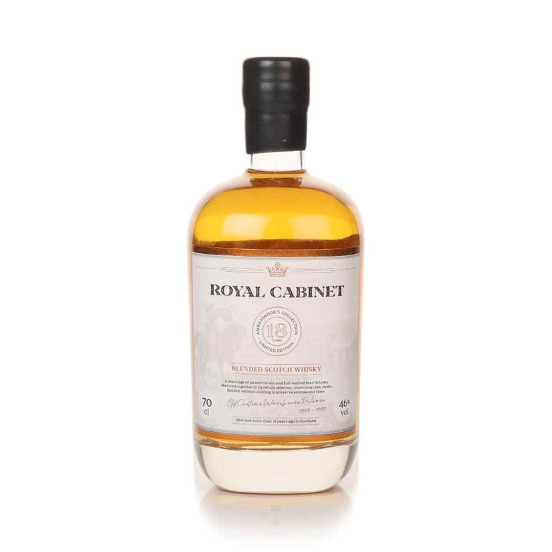 Royal Cabinet 18 Year Old Ambassador's Collection Blended Scotch Whisky | 700ML