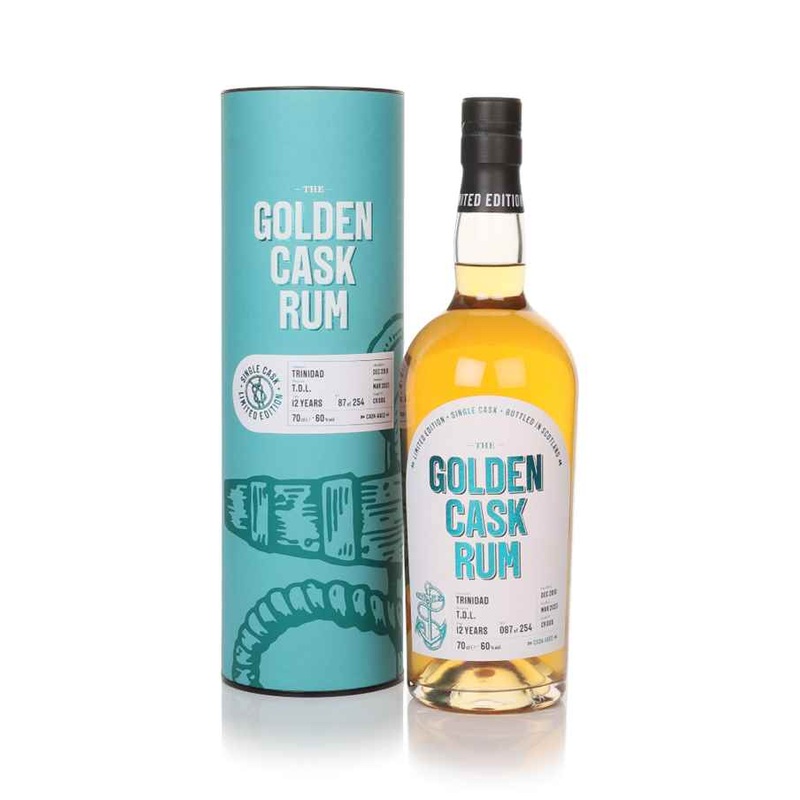 The Golden Cask 12 Year Old Rum | 700ML