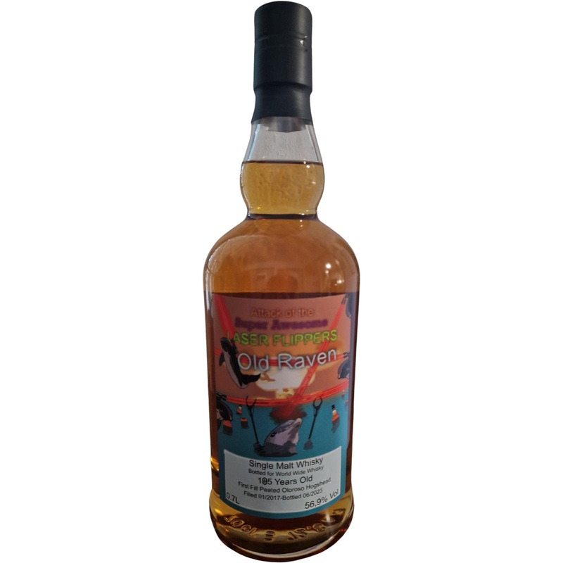 Old Raven 2017 Attack of The Super Awesome Laser Flippers Single Malt Whisky | 700ML