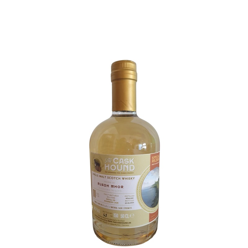 Ruadh Mhor 2011 (The Cask Hound) 11 Year Old Special Release - Single Cask Scotch Whisky | 500ML