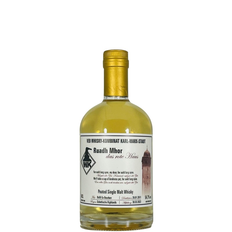 Ruadh Mhor 2011 (Whisky-Kombinat Karl-Marx-Stadt) 11 Year Old Single Malt Whisky | 500ML