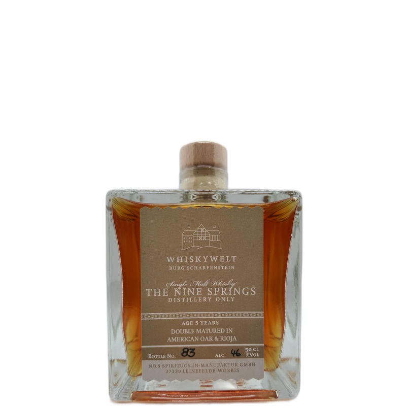 The Nine Springs 05-Year-Old Whiskywelt Burg Scharfenstein (5 Year Old) Single Malt Whisky | 500ML