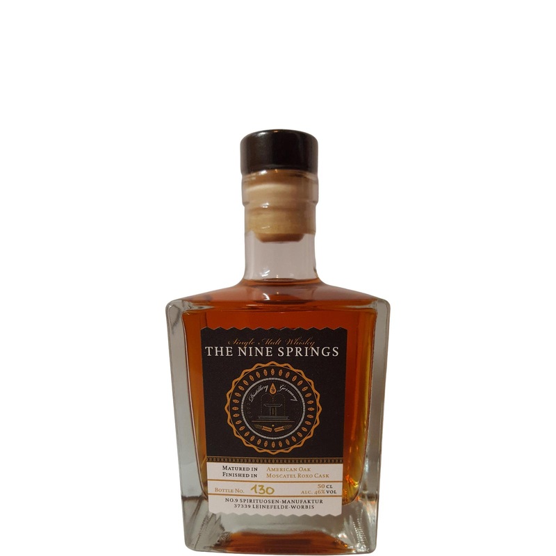 The Nine Springs Sonderabfllung zum Tag des Deutschen Whiskys 2021 Release Single Malt Whisky | 500ML