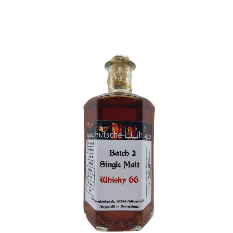 Whisky 66 05-Year-Old (deutsche-Whiskys.de) Batch 2 Single Malt Whisky | 500ML