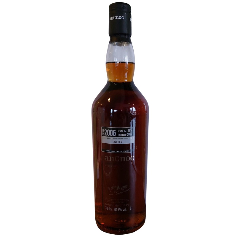 anCnoc 2006 Single Cask Exclusives 15 Year Old Single Malt Whisky | 700ML