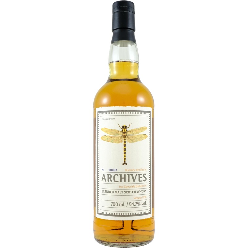 Burnside 1996 Arc British Dragonflies 25 Year Old 2021 Release (Cask #2176) Single Malt Scotch Whisky | 700ML
