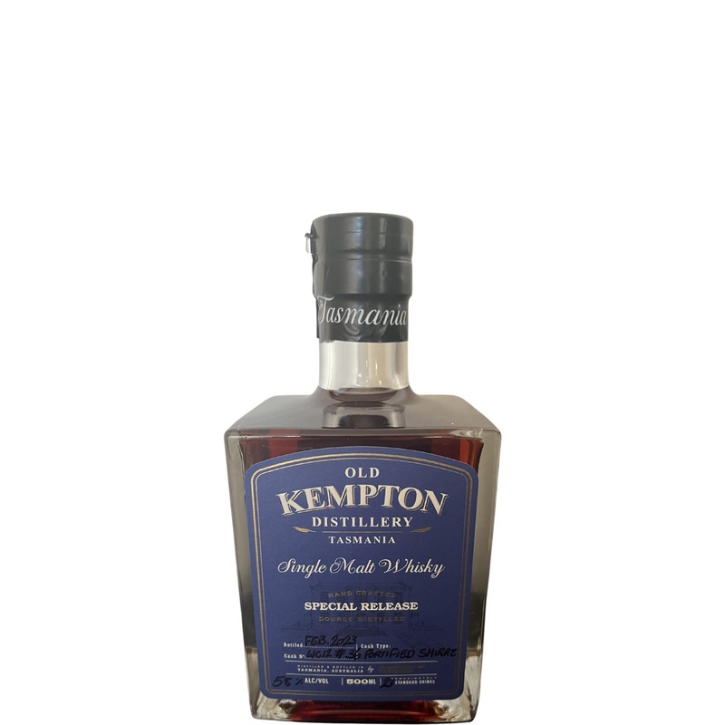 Old Kempton Fortified Shiraz Cask Single Malt Whisky | 500ML