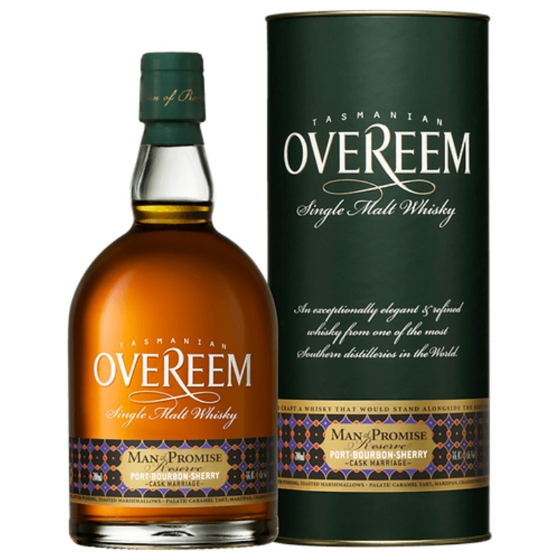 Overeem Man of Promise Reserve Port-Bourbon-Sherry Cask Marriage Single Malt Whisky | 700ML