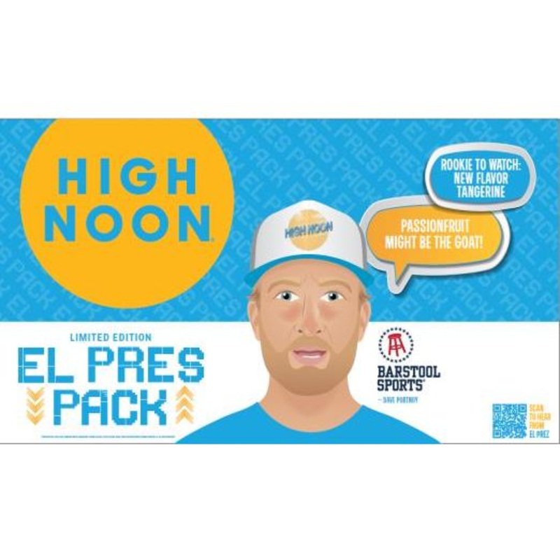 High Noon El Pres Pack Dave Portnoy Barstool Sports Limited Edition Variety Cocktail | 12x355ML