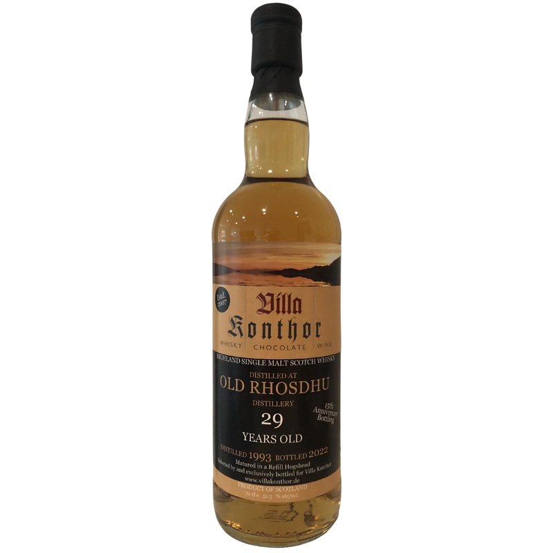 Old Rhosdhu 1993 (Villa Konthor) 15th Anniversary Bottling 29 Year Old Scotch Whisky | 700ML