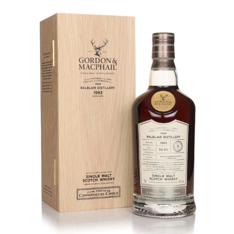 Balblair 30 Year Old 1993 Cask #1963 Connoisseurs Choice Gordon & MacPhail Single Malt Scotch Whisky | 700ML
