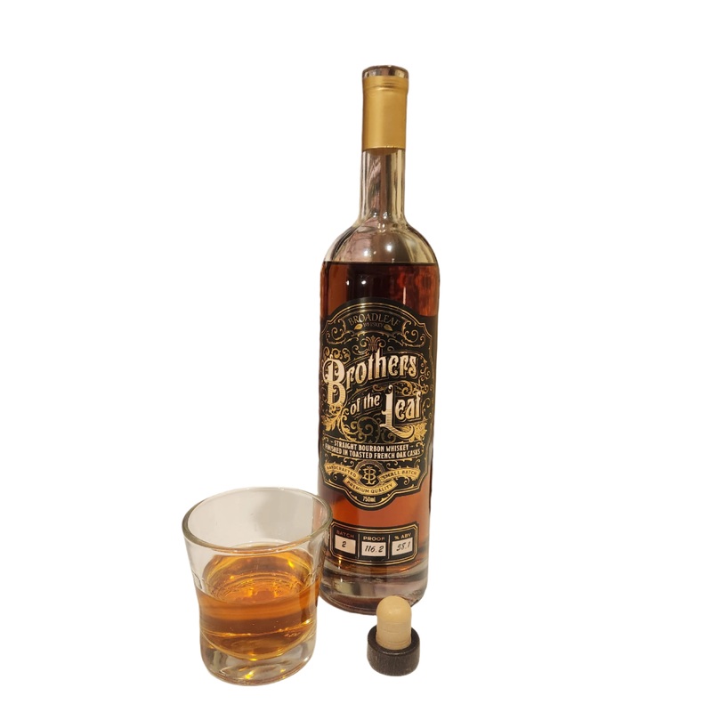 Brothers of the Leaf | Batch #2 | Finished in Toasted French Oak Bourbon Whiskey