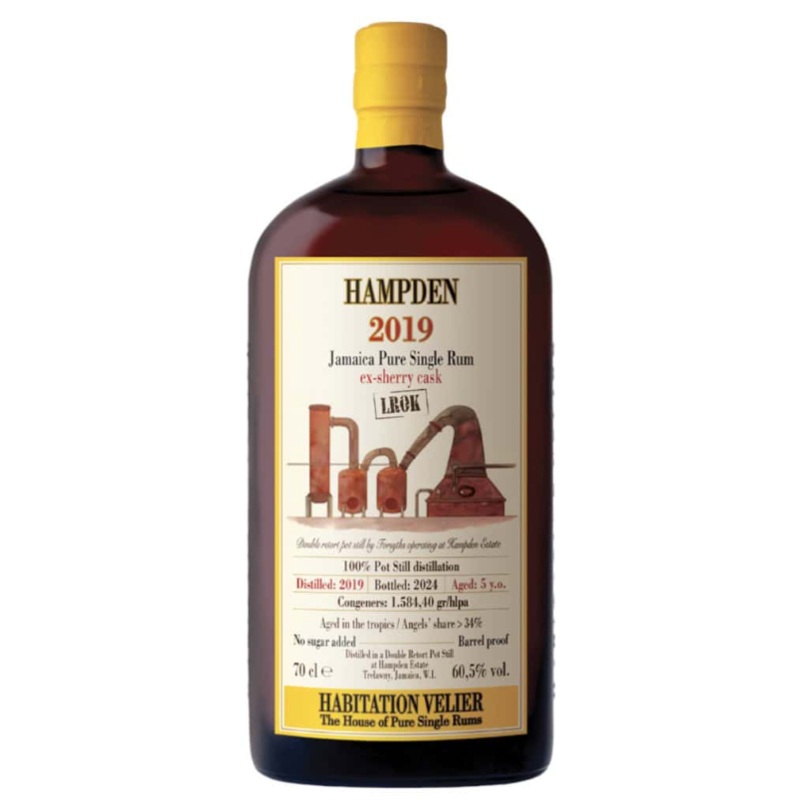 Habitation Velier Hampden 2019 LROK Ex-Sherry Cask | 700ML