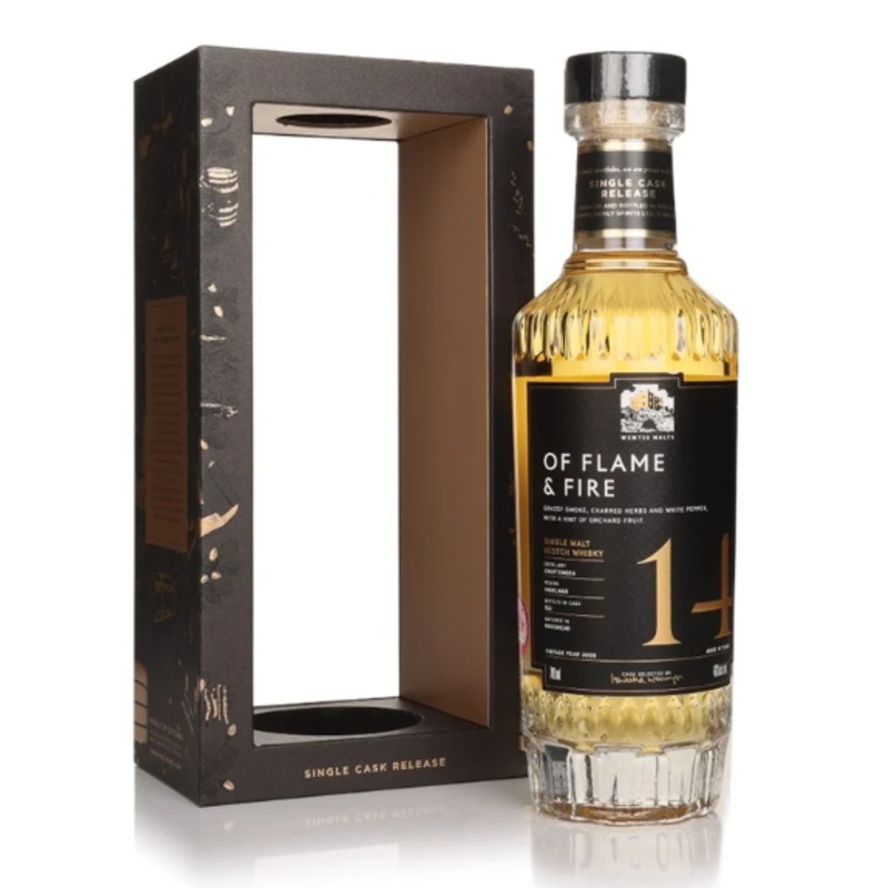 Of Flame & Fire 14 Year Old 2009 Wemyss Malts Croftengea Single Malt Scotch Whisky | 700ML