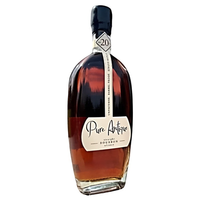 Pure Antique 20 Year Old Straight Bourbon Whiskey
