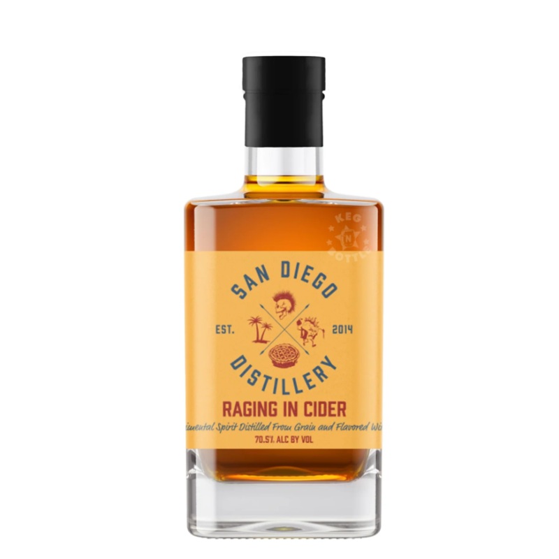 San Diego Distillery Raging in Cider Brandy | 375ML