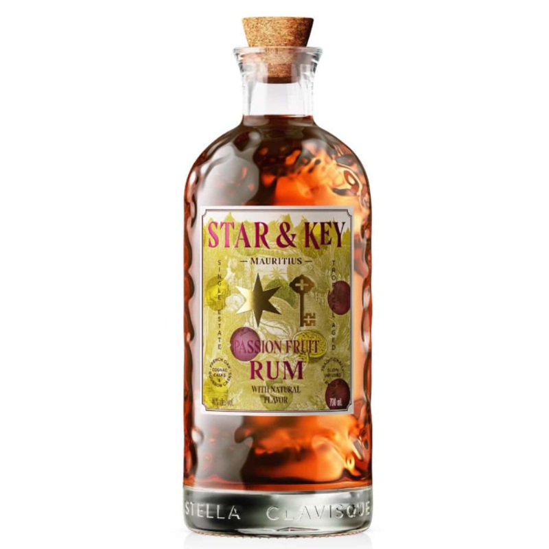 Star & Key Passion Fruit Rum | 700ML