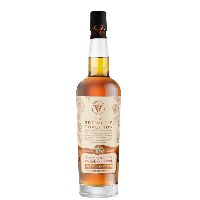 Virginia Distillery Co. Brewer's Coalition Hardywood Gingerbread Stout Cask Single Malt Whisky | 700ML