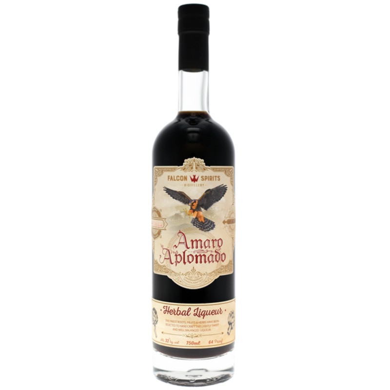 Falcon Spirits Amaro Aplomado Artichoke Herbal Barrel Reserve Liqueur
