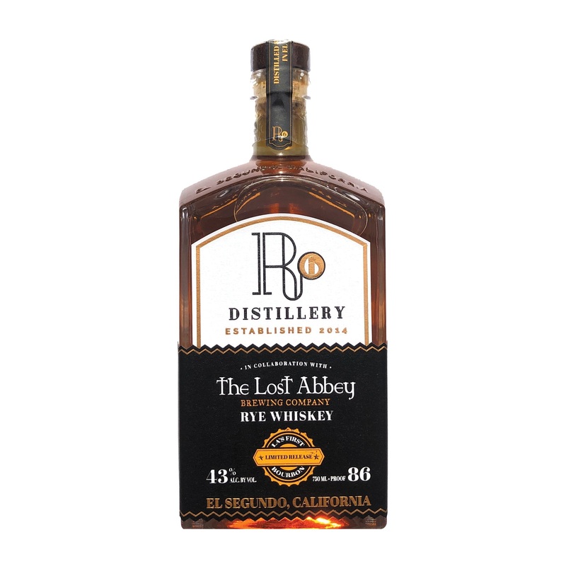 R6 The Lost Abbey Rye Whiskey