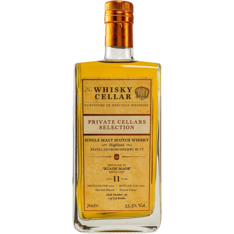 Ruadh Maor 2010 TWCe Private Cellars Selection 11 Year Old 2021 Release (Cask #50) Single Malt Scotch Whisky | 700ML
