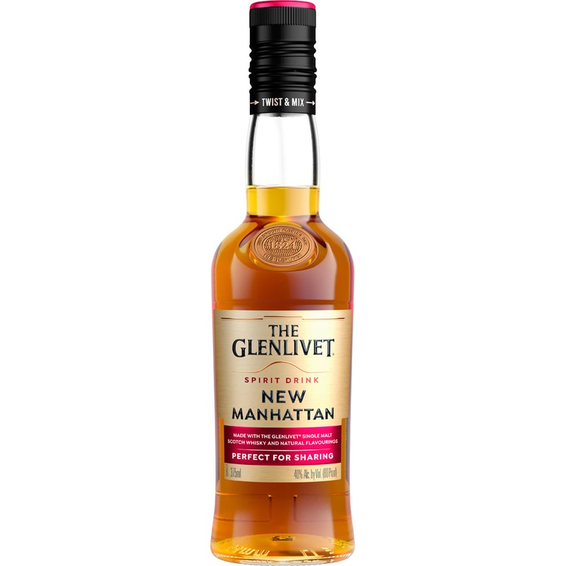 Glenlivet Twist & Mix New Manhattan Cocktail | 375ML
