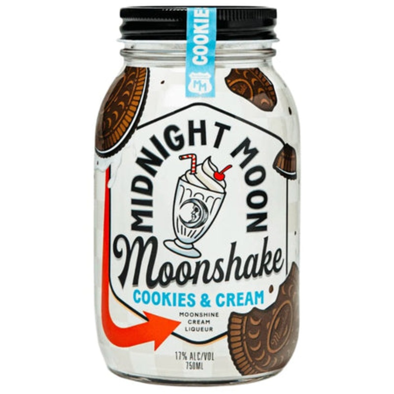 Midnight Moonshake Cookies and Cream Moonshine