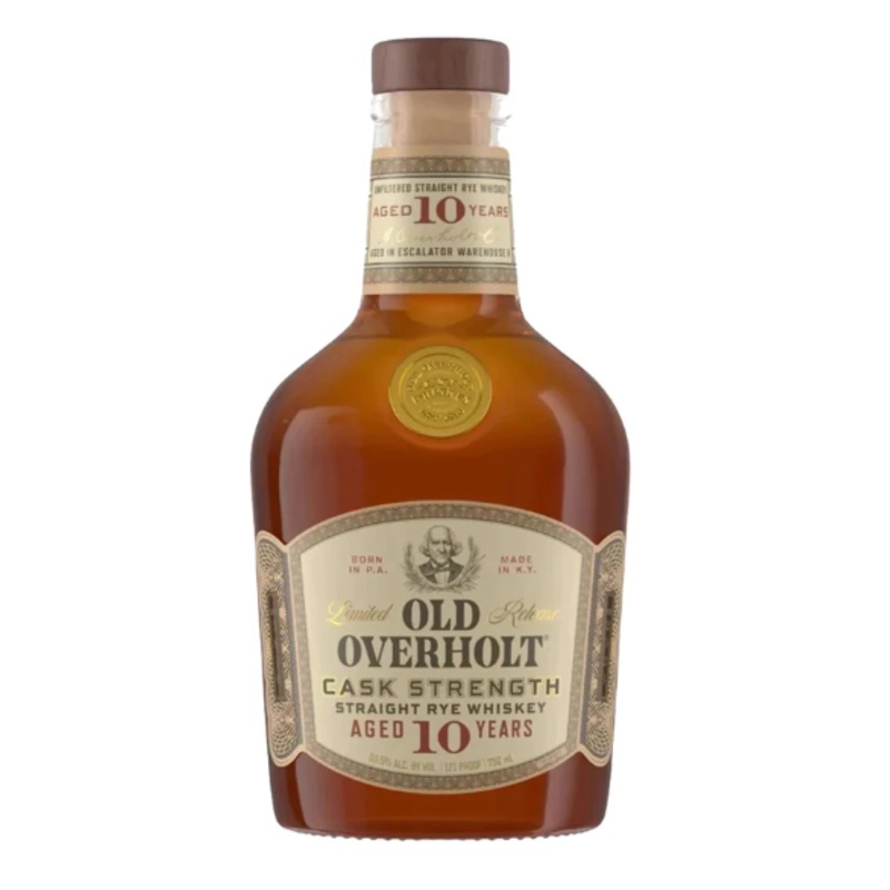Old Overholt 10 Year Old Cask Strength Straight Rye