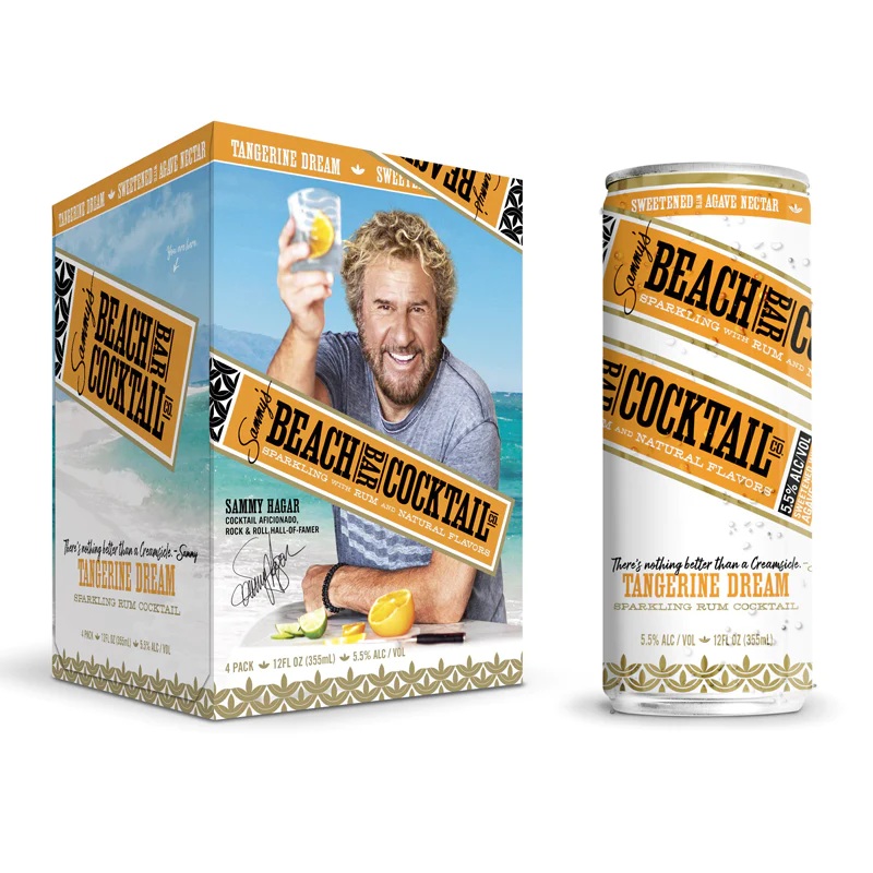 Sammys Beach Tangerine Dream Cocktail | 4x355ML
