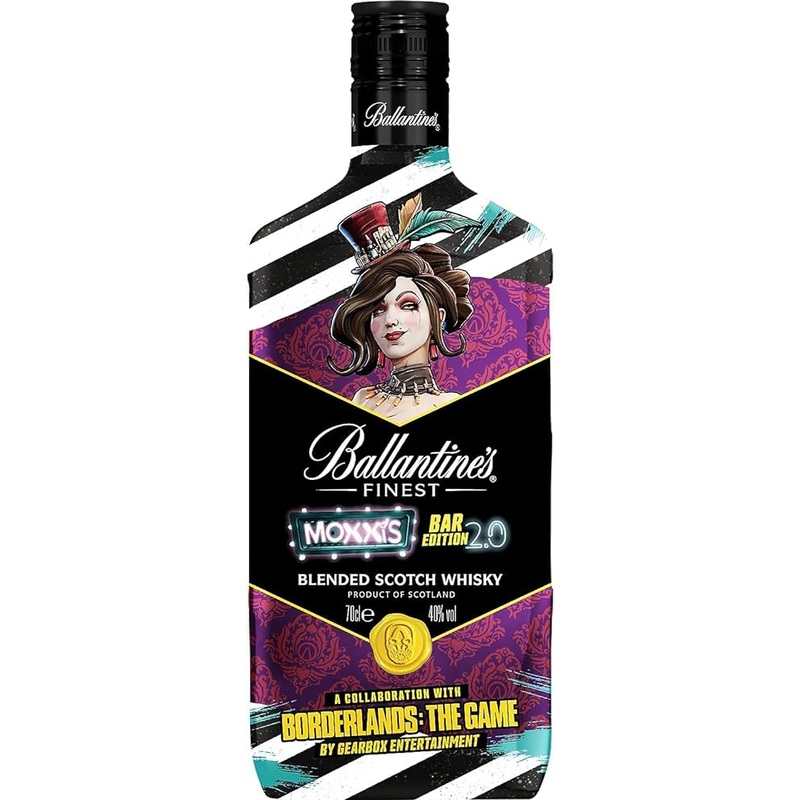 Ballantines Finest x Borderlands Moxxi's Bar 2nd Scotch Whisky | 700ML