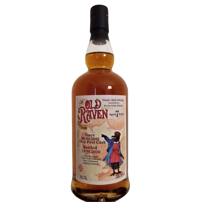 Old Raven 2013 The Explorer 7 Year Old (2020) Release Whisky | 700ML