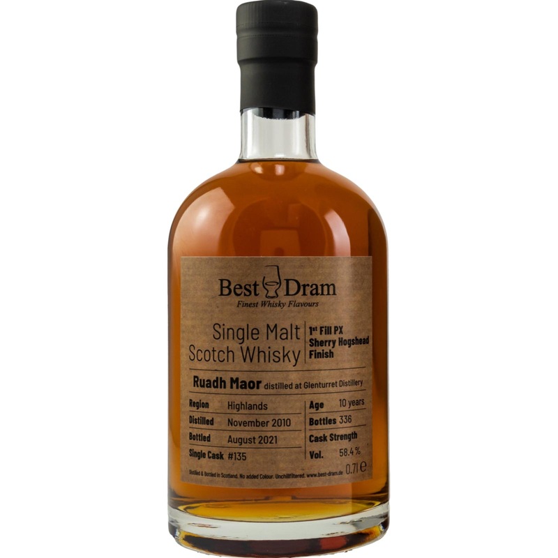 Ruadh Maor 2010 BD 10 Year Old 2021 Release (Cask #135) Single Malt Scotch Whisky | 700ML