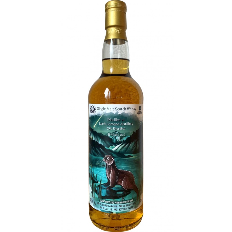 Old Rhosdhu 1990 DRFS Joint Bottling withNerds 29 Year Old (2020) Release (Cask #416) Scotch Whisky | 700ML