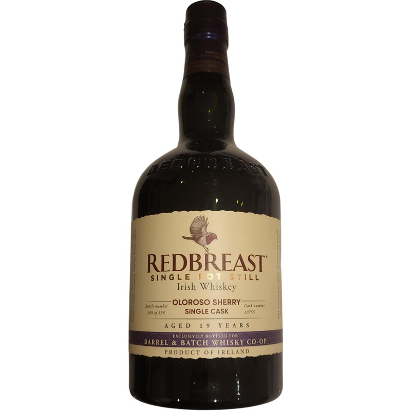 Redbreast Single Pot Still 19 Year Old (2021) Release (Cask #10755) Whiskey | 700ML