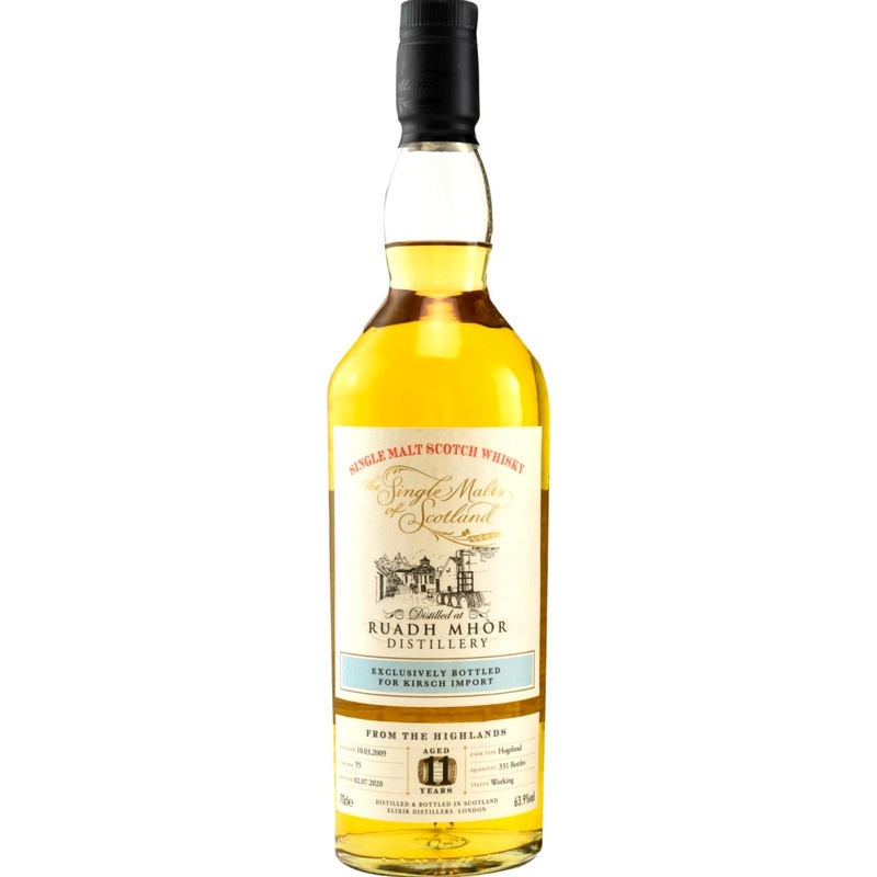 Ruadh Mhor 2009 ElD The Single Malts of Scotland 11 Year Old (2020) Release (Cask #55) Scotch Whisky | 700ML