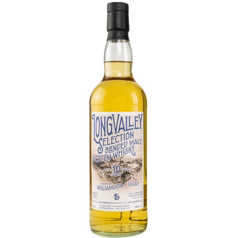 Williamson 2010 HSD Longvalley Selection 10 Year Old (2021) Release (Cask #895 & 896) Scotch Whisky | 700ML