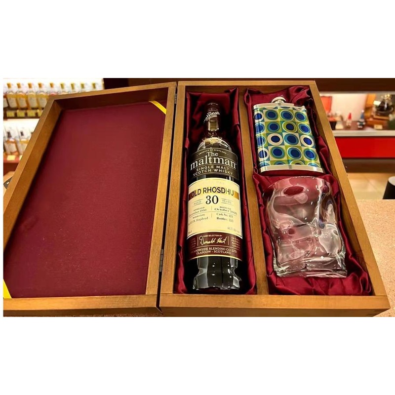 Old Rhosdhu 1990 MBl The Maltman 30 Year Old (2021) Release (Cask #419) Scotch Whisky | 700ML