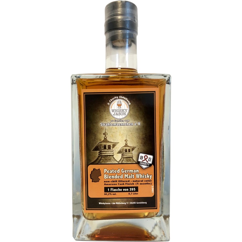 Peated German Blended Malt Whisky 2. Charity Abfllung WhJs  2021 Release Blended Malt Whisky | 700ML
