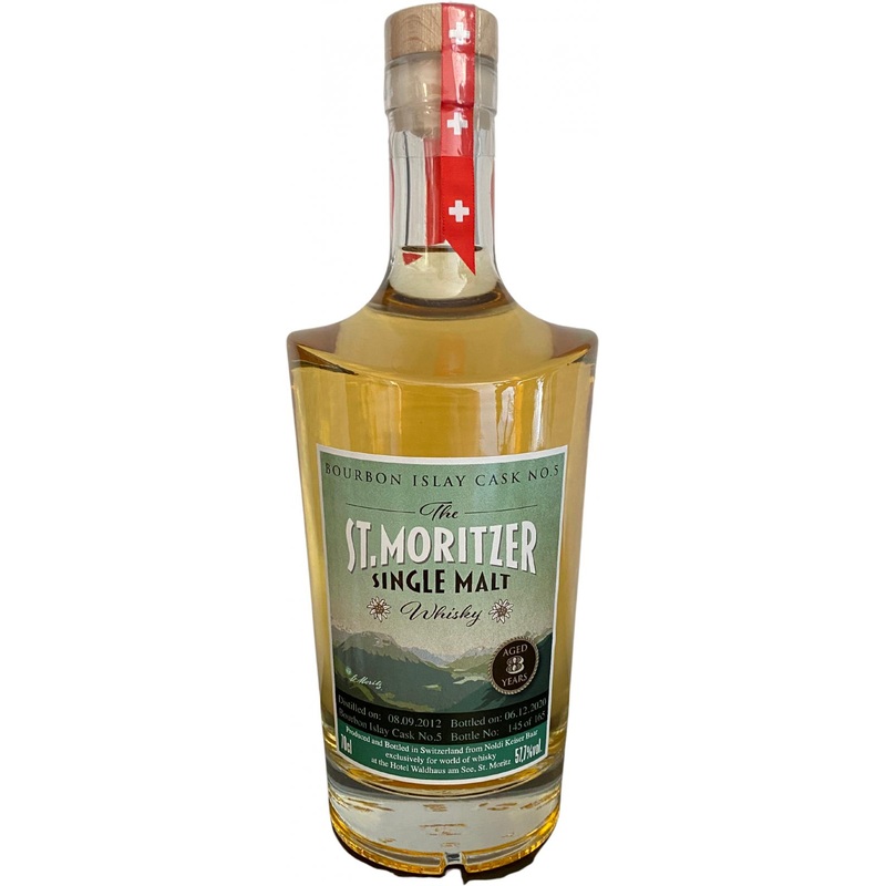 St. Moritzer 2012 Single Malt 8 Year Old (2020) Release (Cask #5) Whisky | 700ML