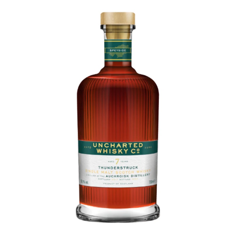 Auchroisk Uncharted Whisky Co Thunderstruck 7 Year Old Single Malt Scotch Whisky | 700ML