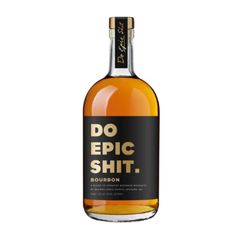 Browne Family Spirits Do Epic Shit Bourbon Whiskey